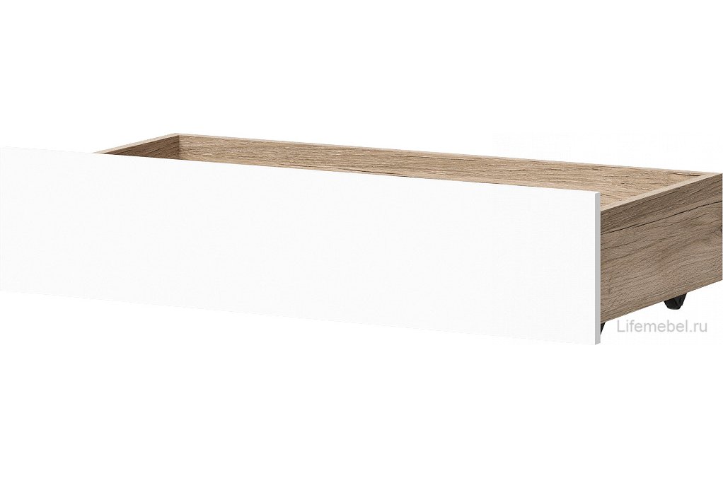 Комплект детской мебели Кинд супермат белый / дуб делано комплектация 4