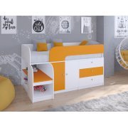 белый / оранжевый