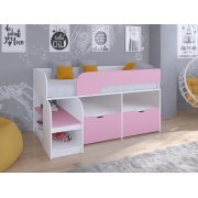 белый / розовый