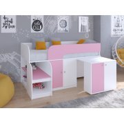 белый / розовый