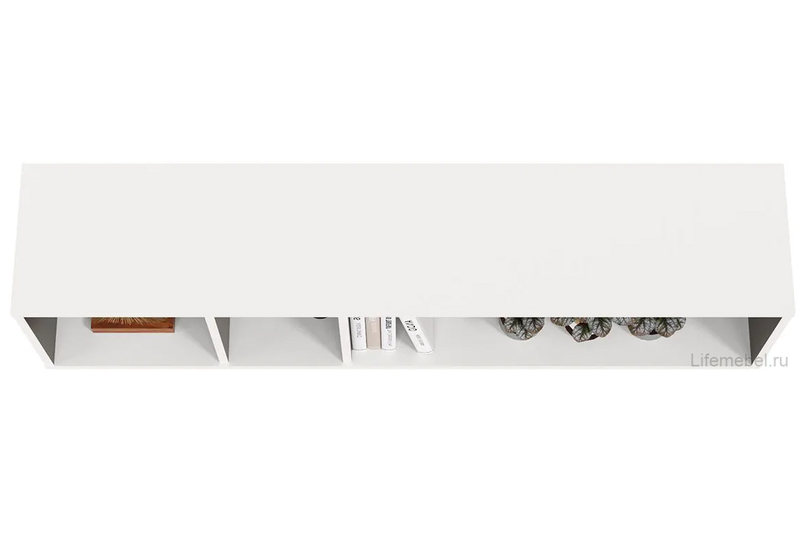 Модульная гостиная Сейдиль белый премиум / черный / белый глянец комплектация 3