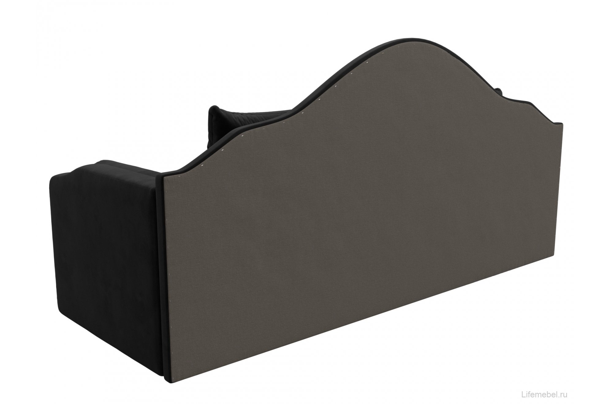 Диван детский Сойер велюр MR черный