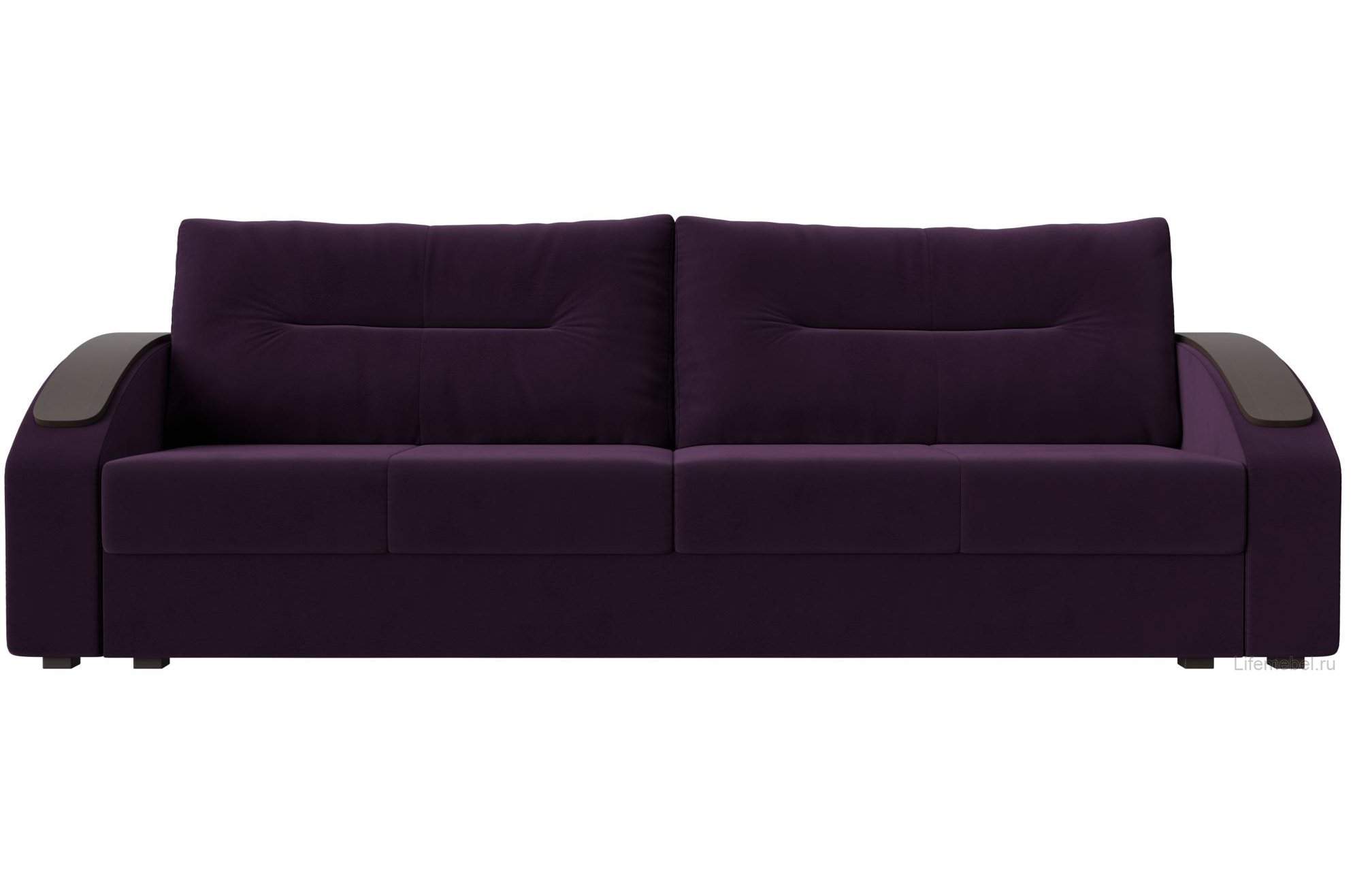 Диван Канзас фиолетовый велюр