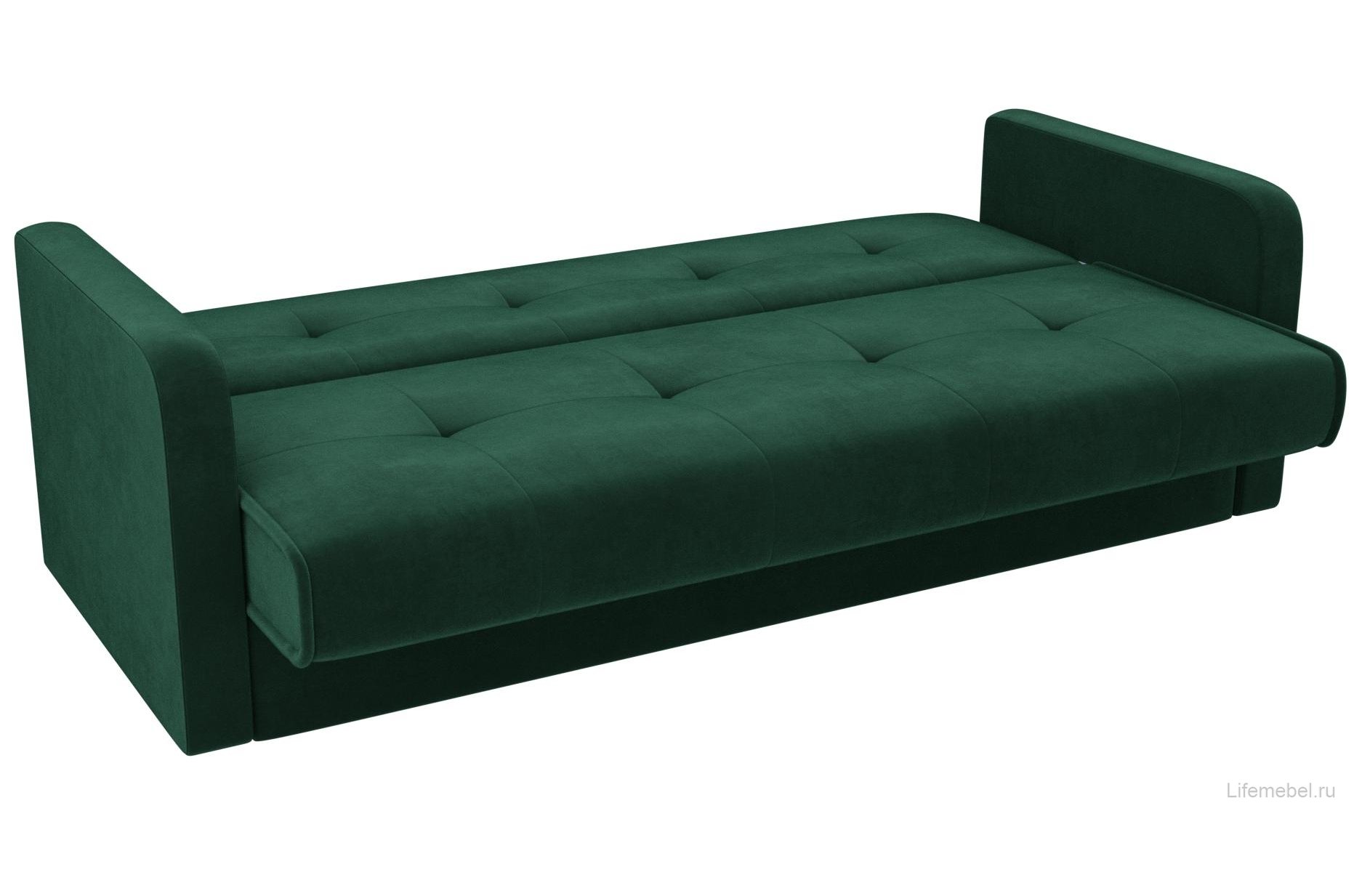 Диван Надежда велюр зеленый