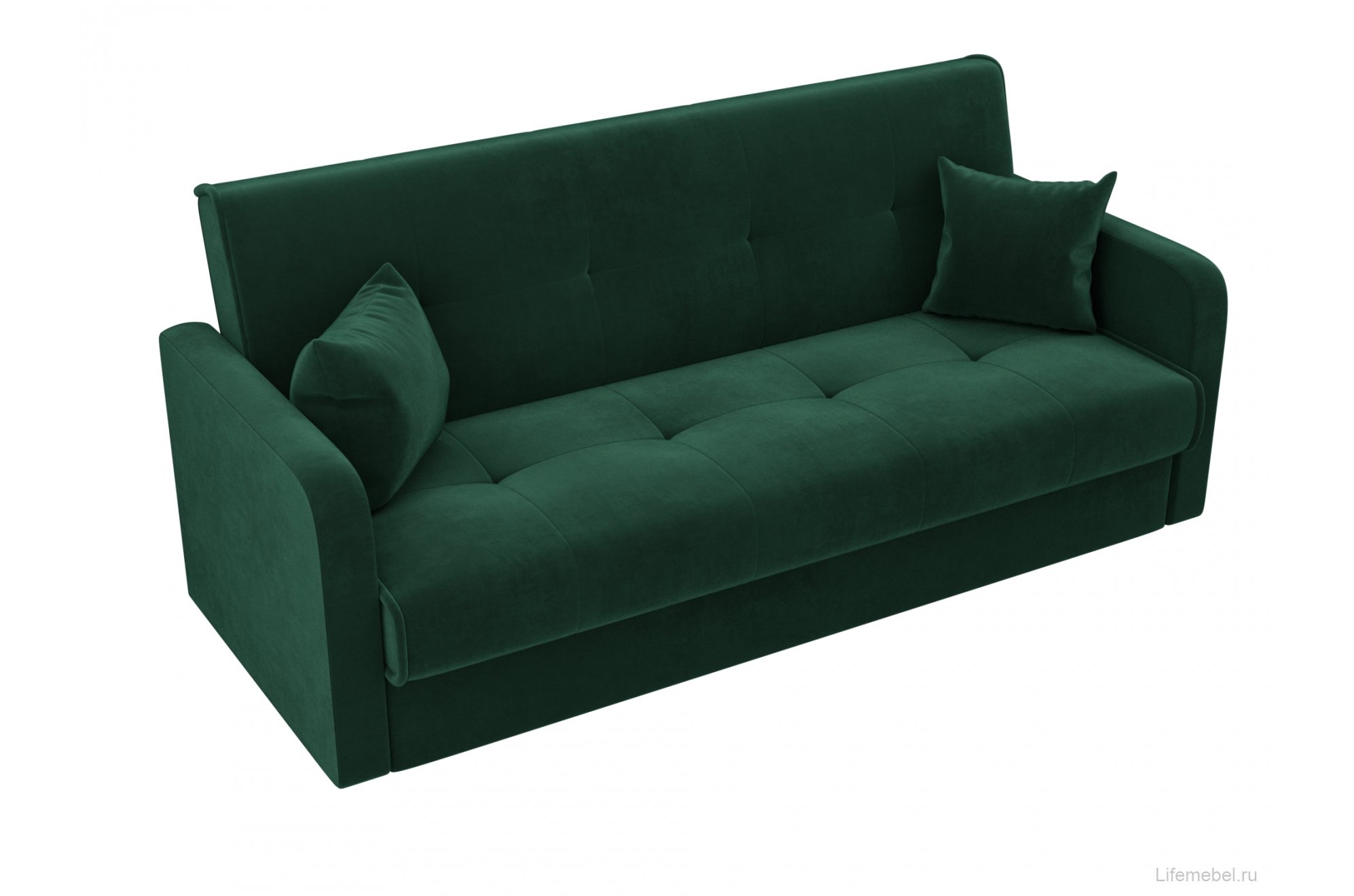 Диван Надежда велюр зеленый