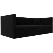 микровельвет черный