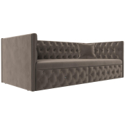 велюр коричневый