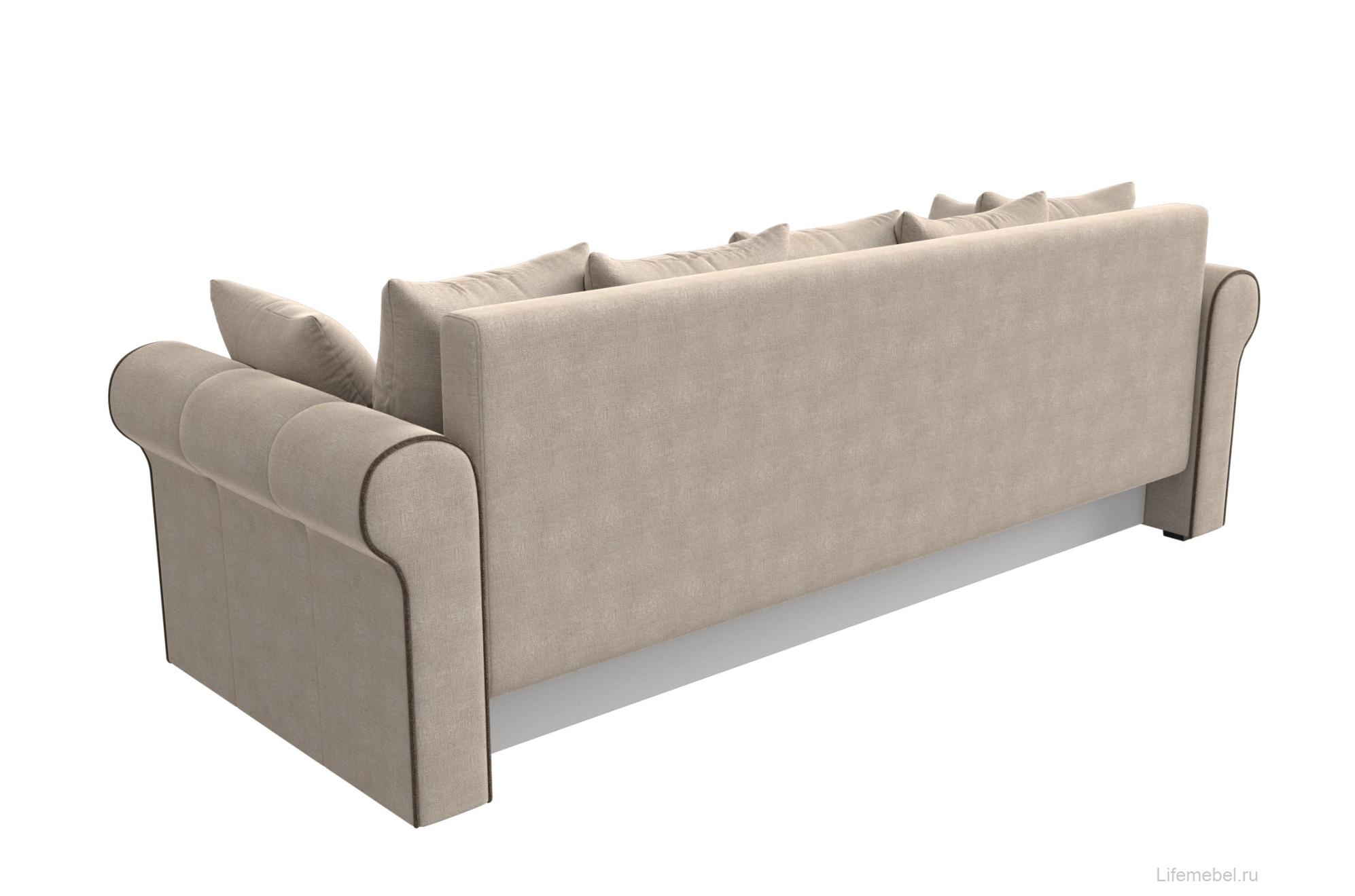 Диван Рейн бежевая рогожка