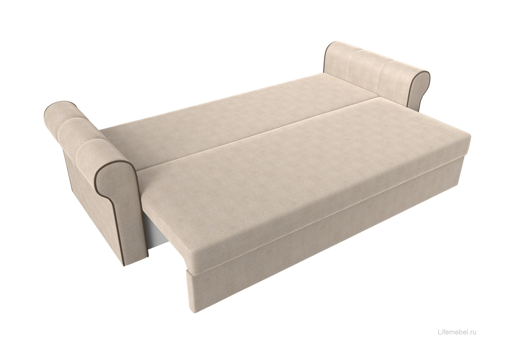 Диван Рейн бежевая рогожка