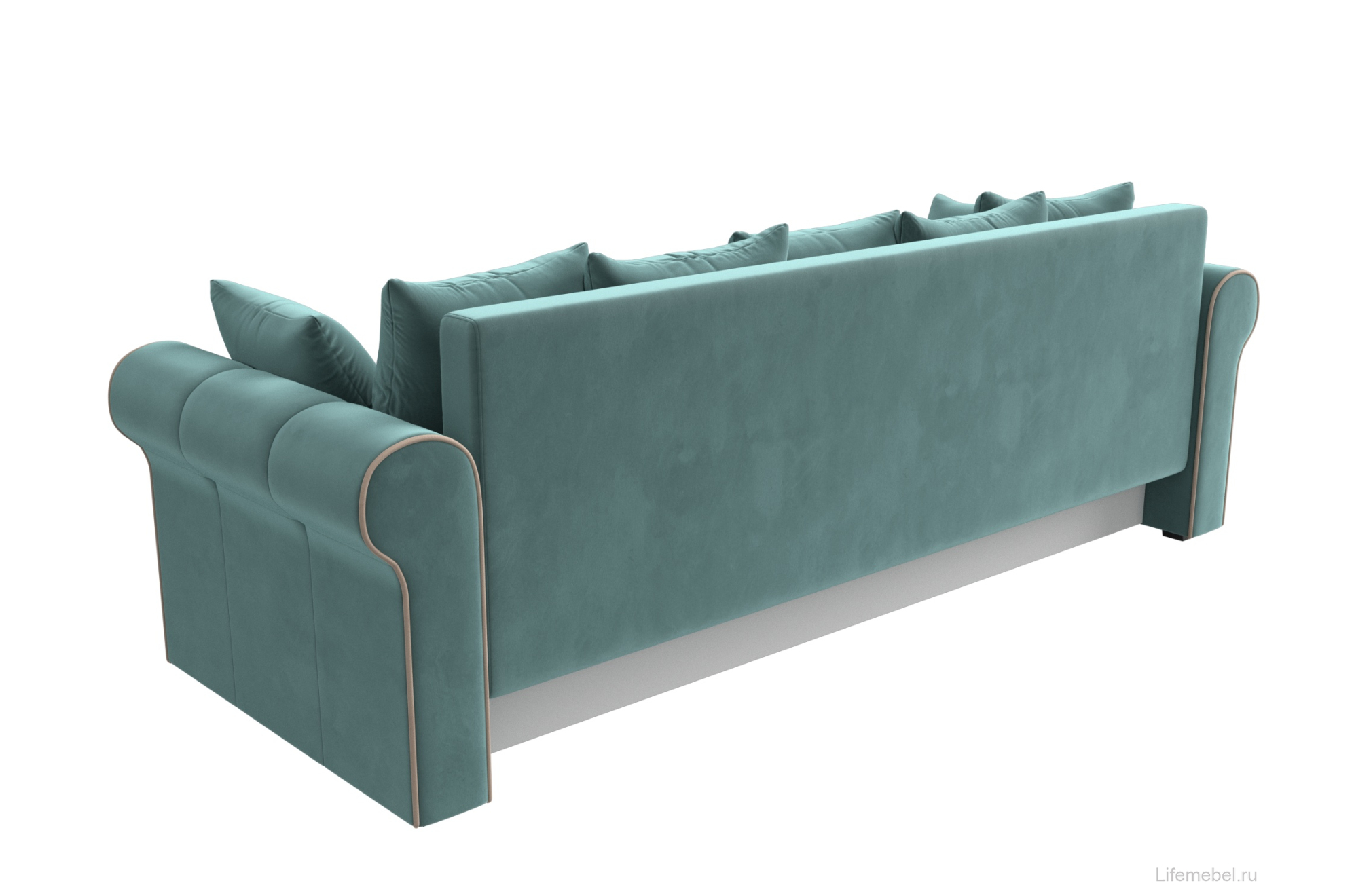 Диван Рейн бирюзовый велюр