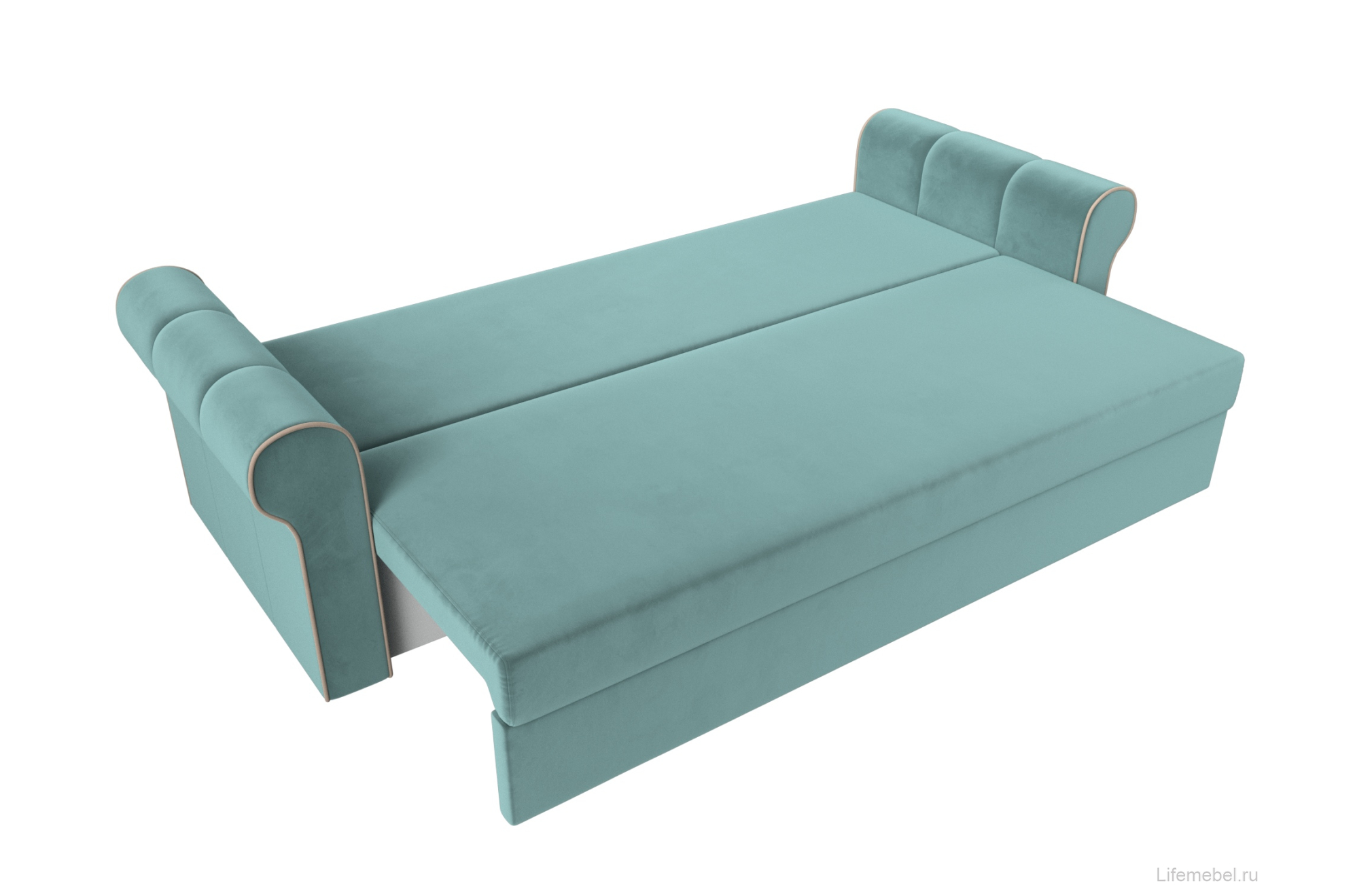 Диван Рейн бирюзовый велюр