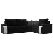 велюр / экокожа черный / белый / серый