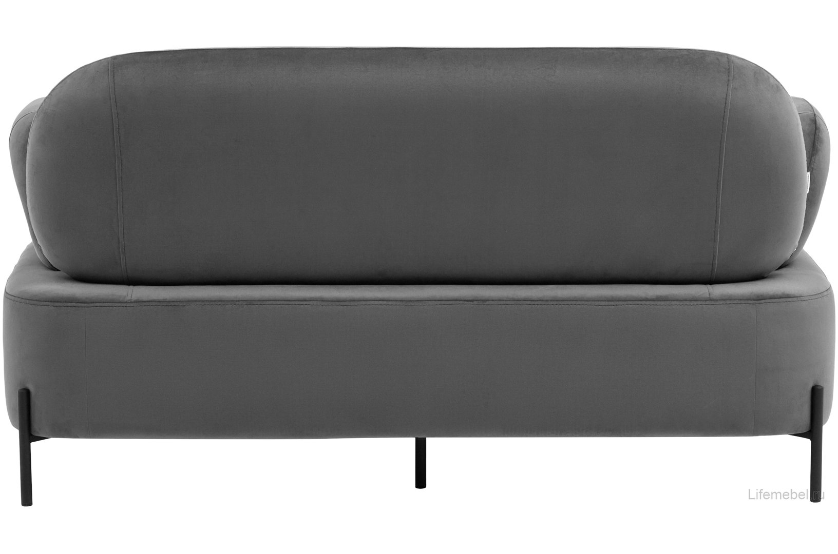 Диван Уно серый велюр