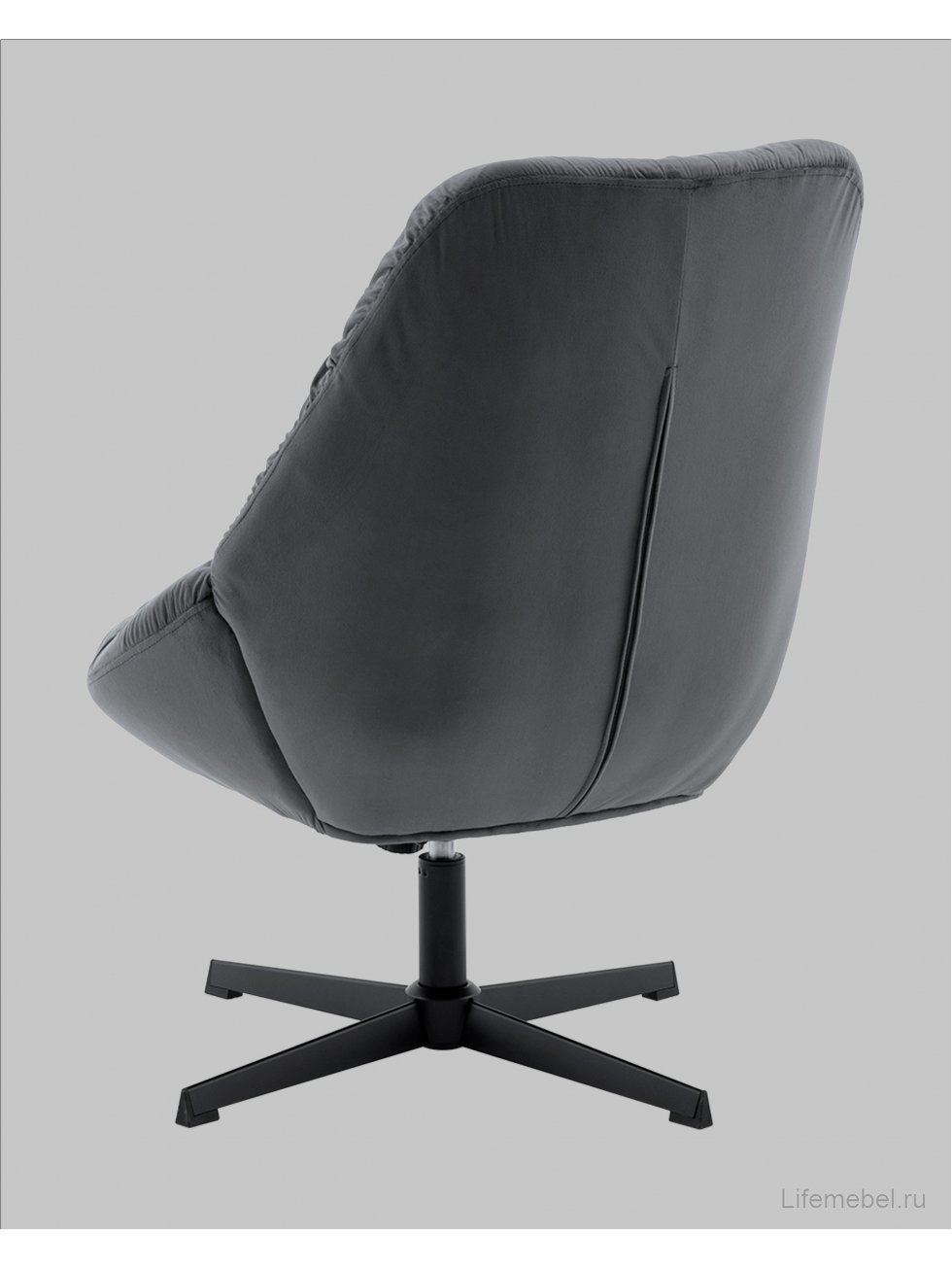 Кресло Оррелл серый