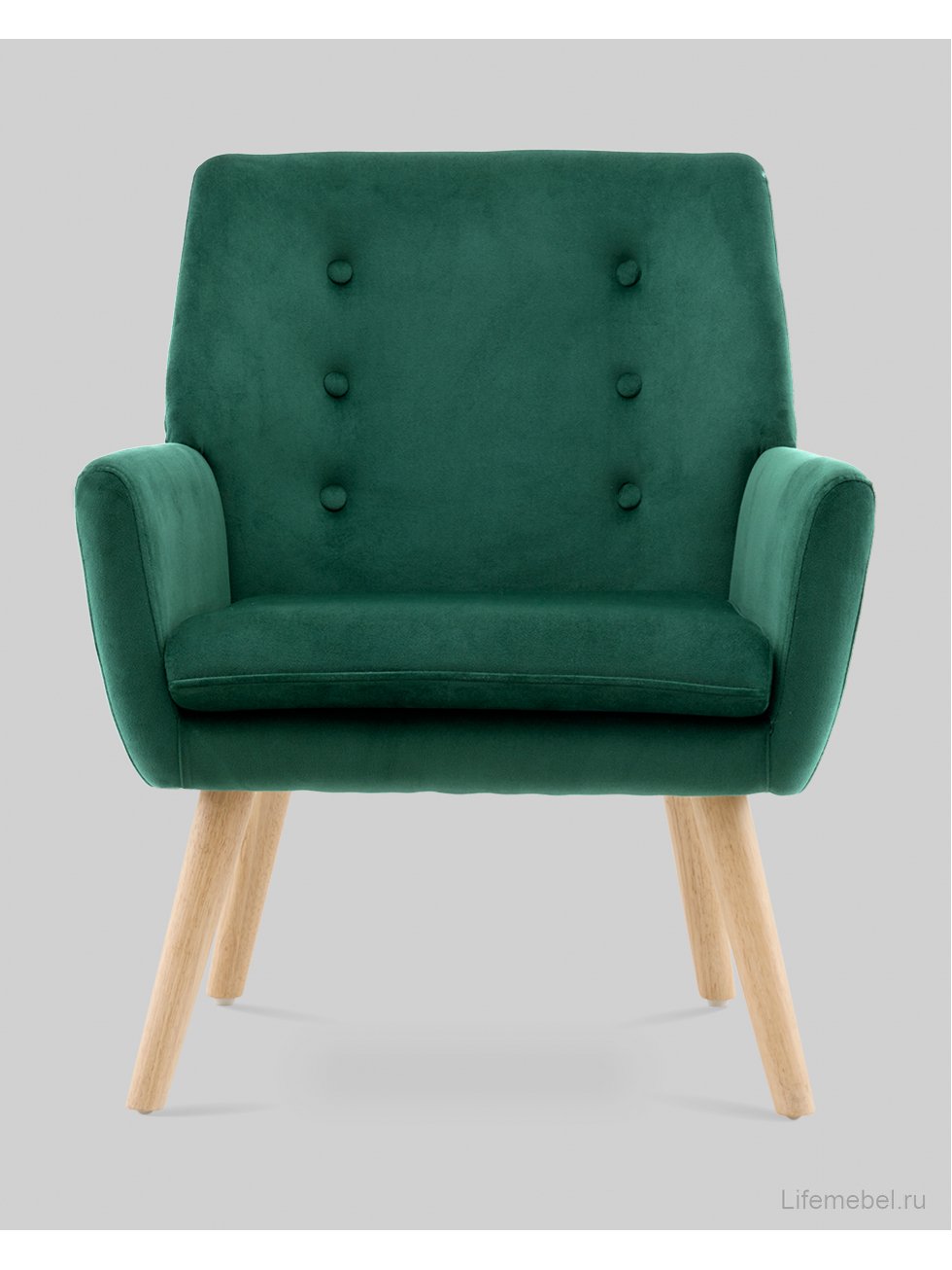 Кресло Райт тёмно-зелёный