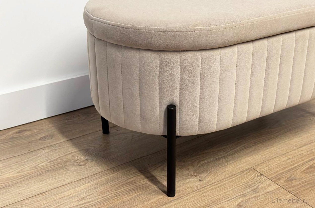 Пуф Винни капучино (велюр)