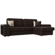 экокожа коричневыйугол