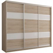 дуб сонома светлый / белый