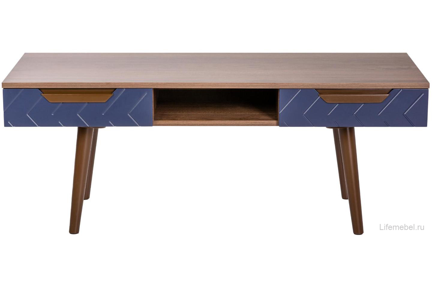 ТВ-тумба Сканди узкая сапфир