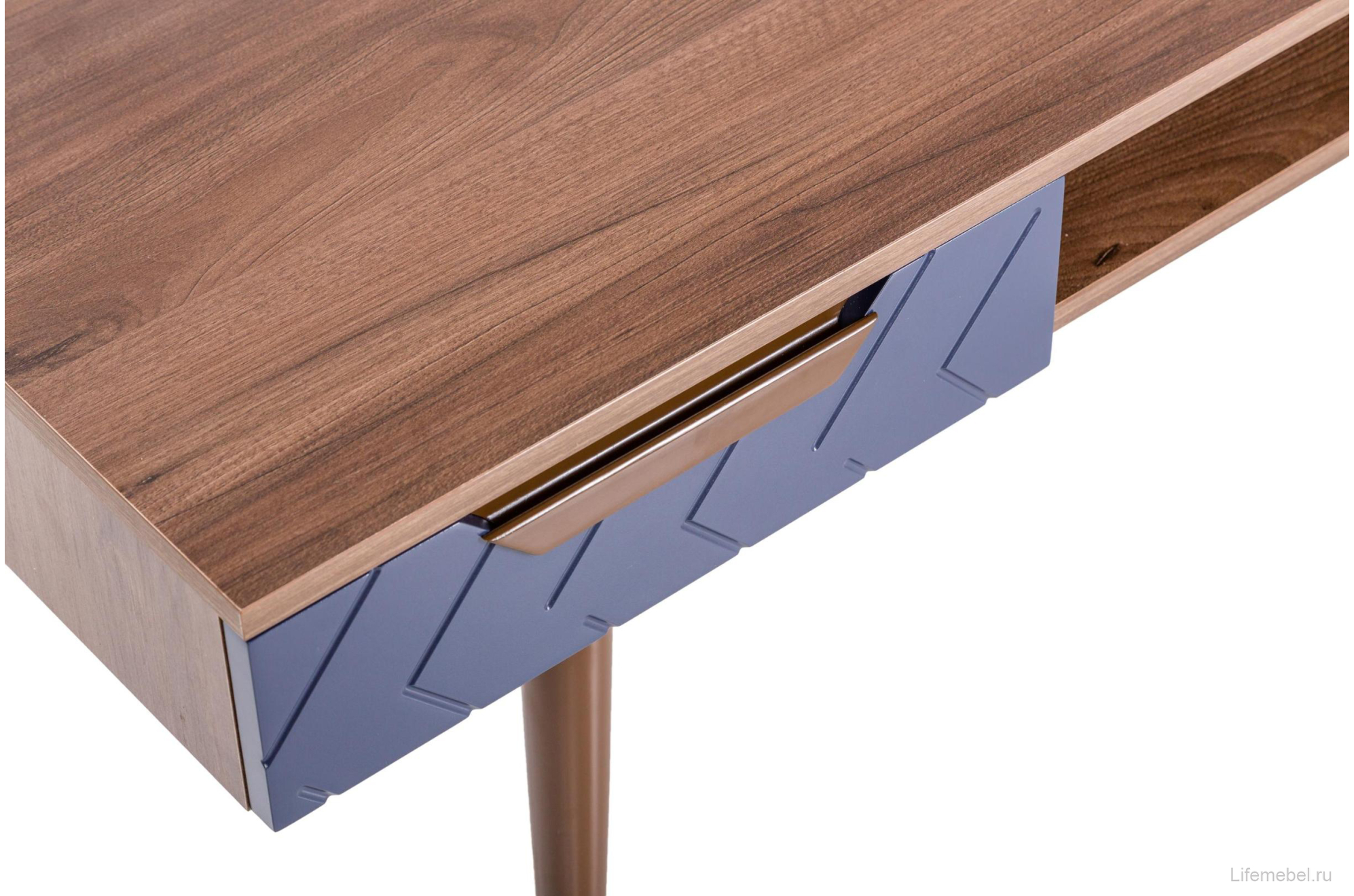 ТВ-тумба Сканди узкая сапфир