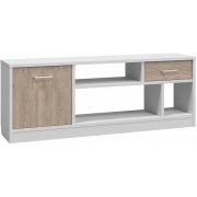 белый структурный / дуб роше