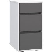 белый структурный / графит