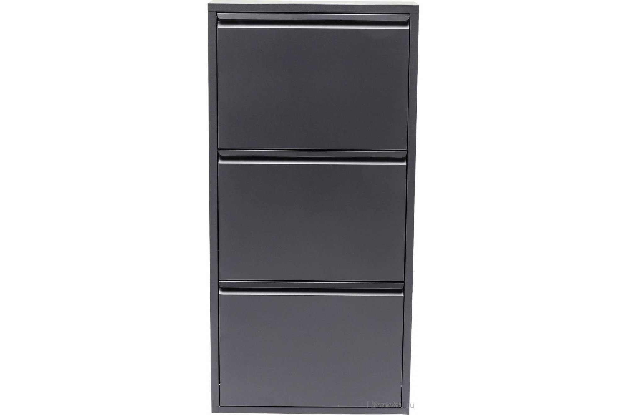 Обувница Caruso серая