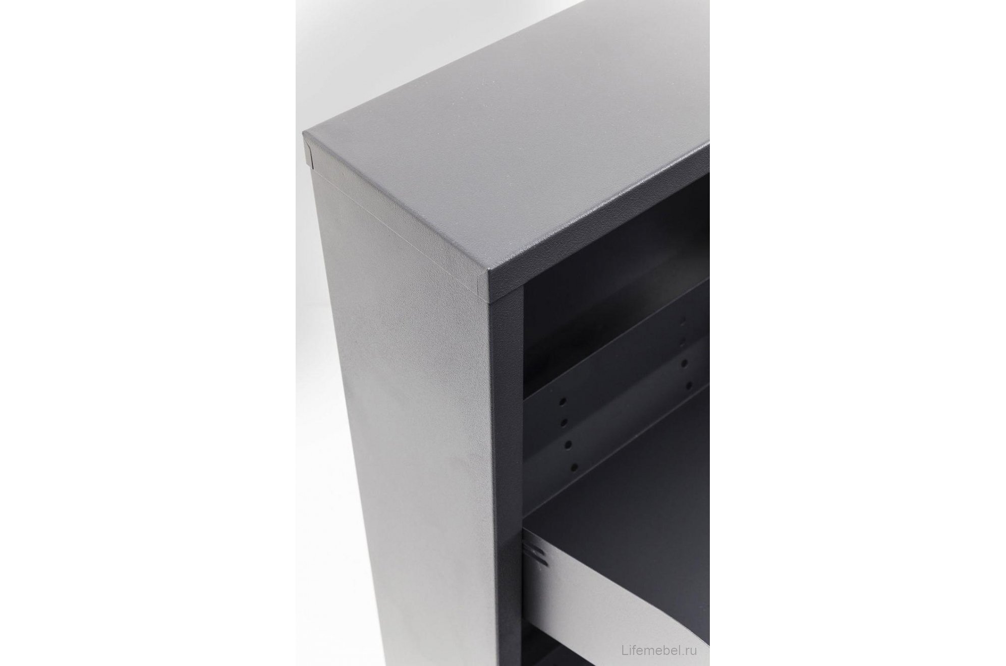 Обувница Caruso серая