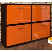 венге / оранжевый глянец