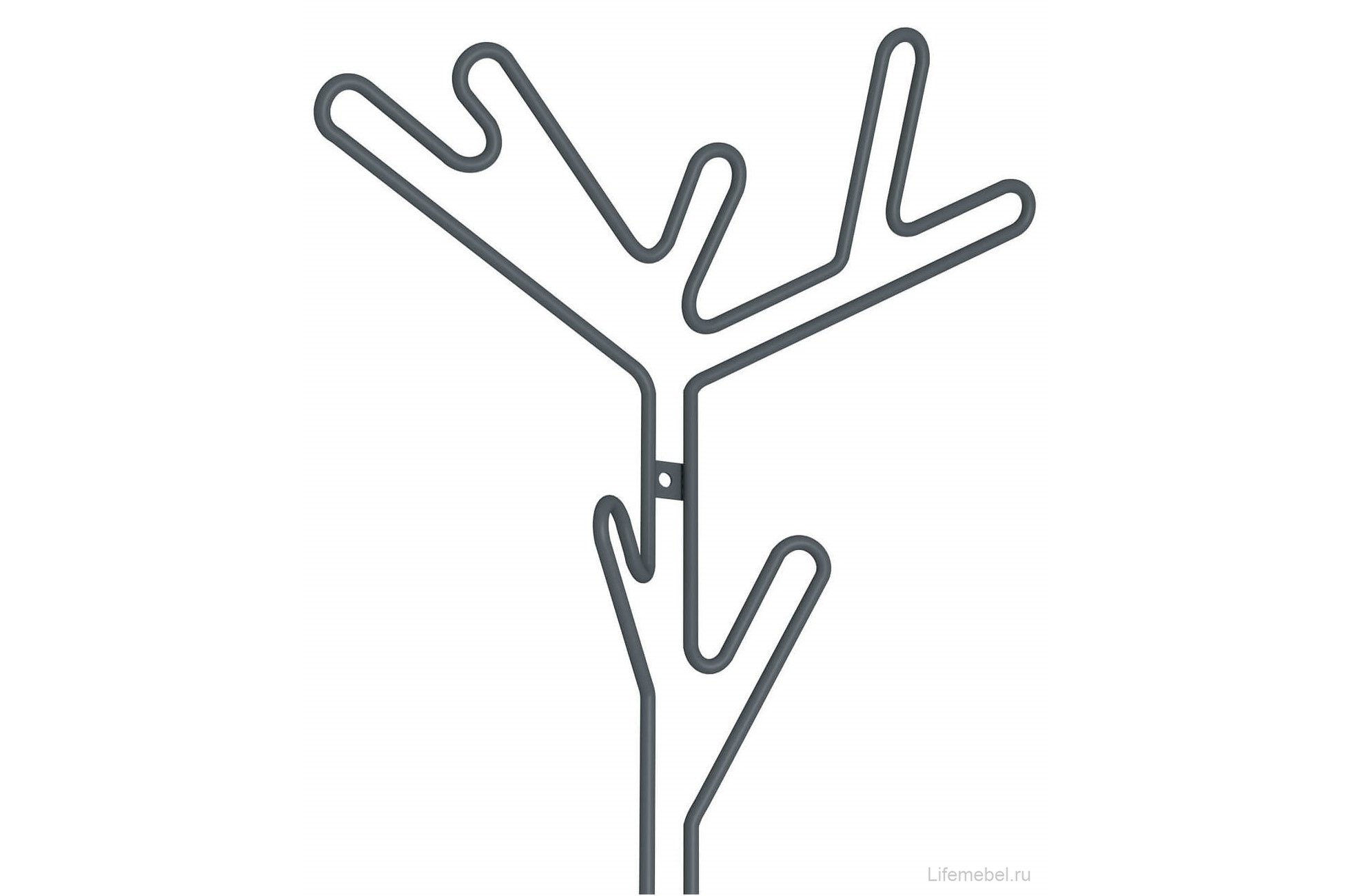 Настенная вешалка Sheffilton SHT-WH37 антрацит