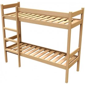 Двухъярусная кровать из массива сосны