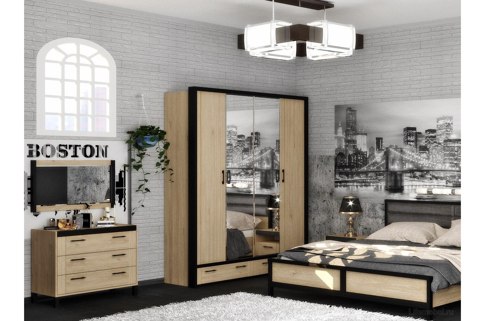 Комод Бостон гикори джексон