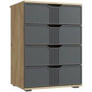 дуб крафт золотой / графит