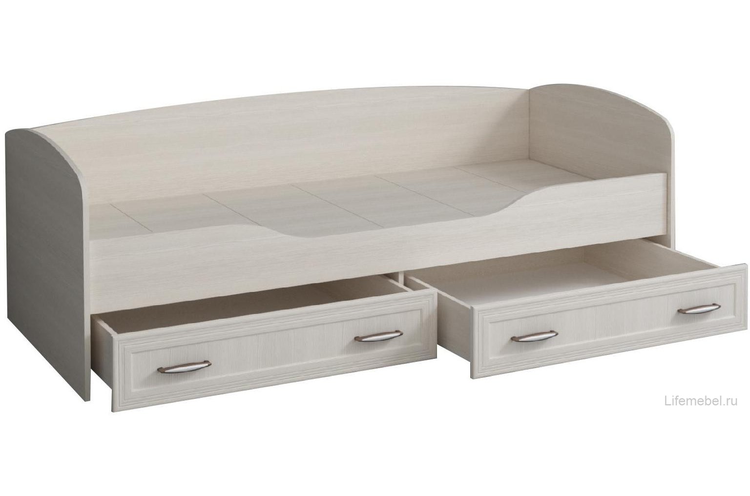 Односпальная кровать Колибри 80 х 190 см бодега с матрасом