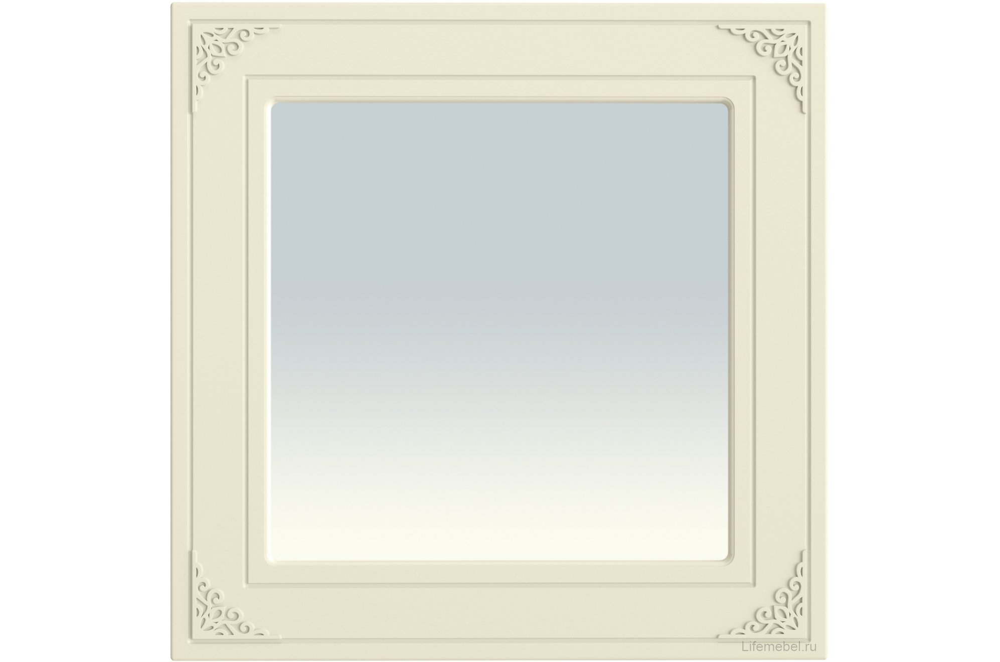 Зеркало Ассоль плюс АС-44 ваниль