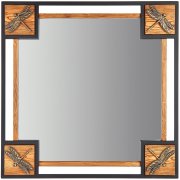 патина / черный / дерево / золото