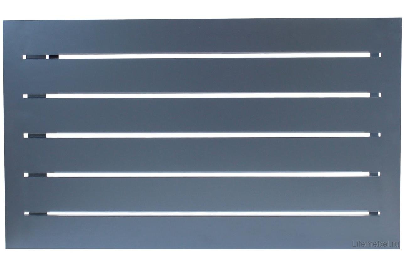 Кофейный комплект из металла Корсика 4 серый