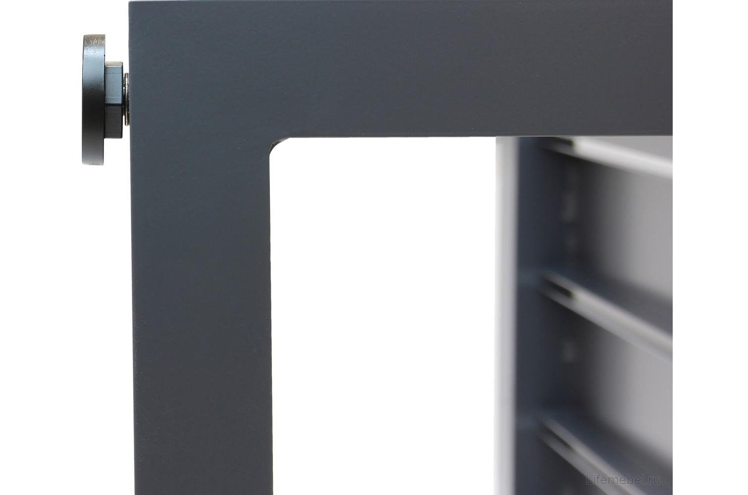 Кофейный комплект из металла Корсика 4 серый