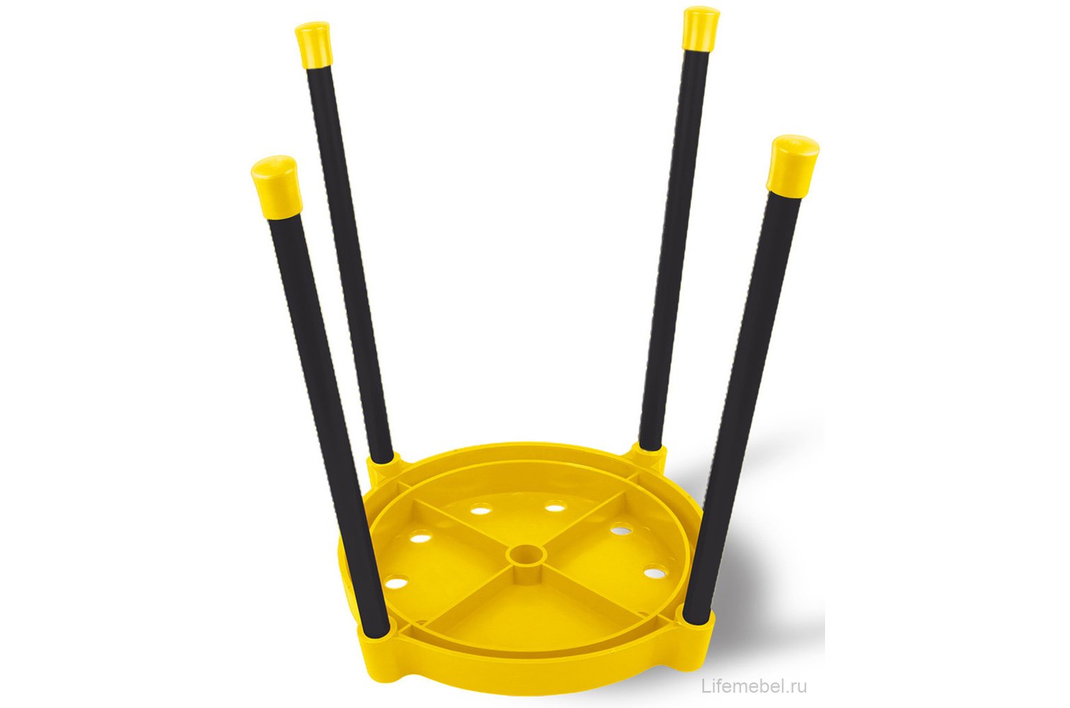 Табурет SHT-S36 черный / желтый