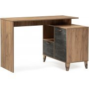 дуб крафт золотой / камень темный