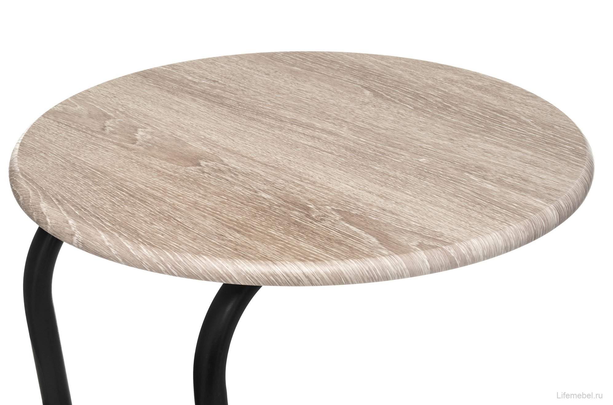 Журнальный столик Андромеда черный матовый / филадельфия грей