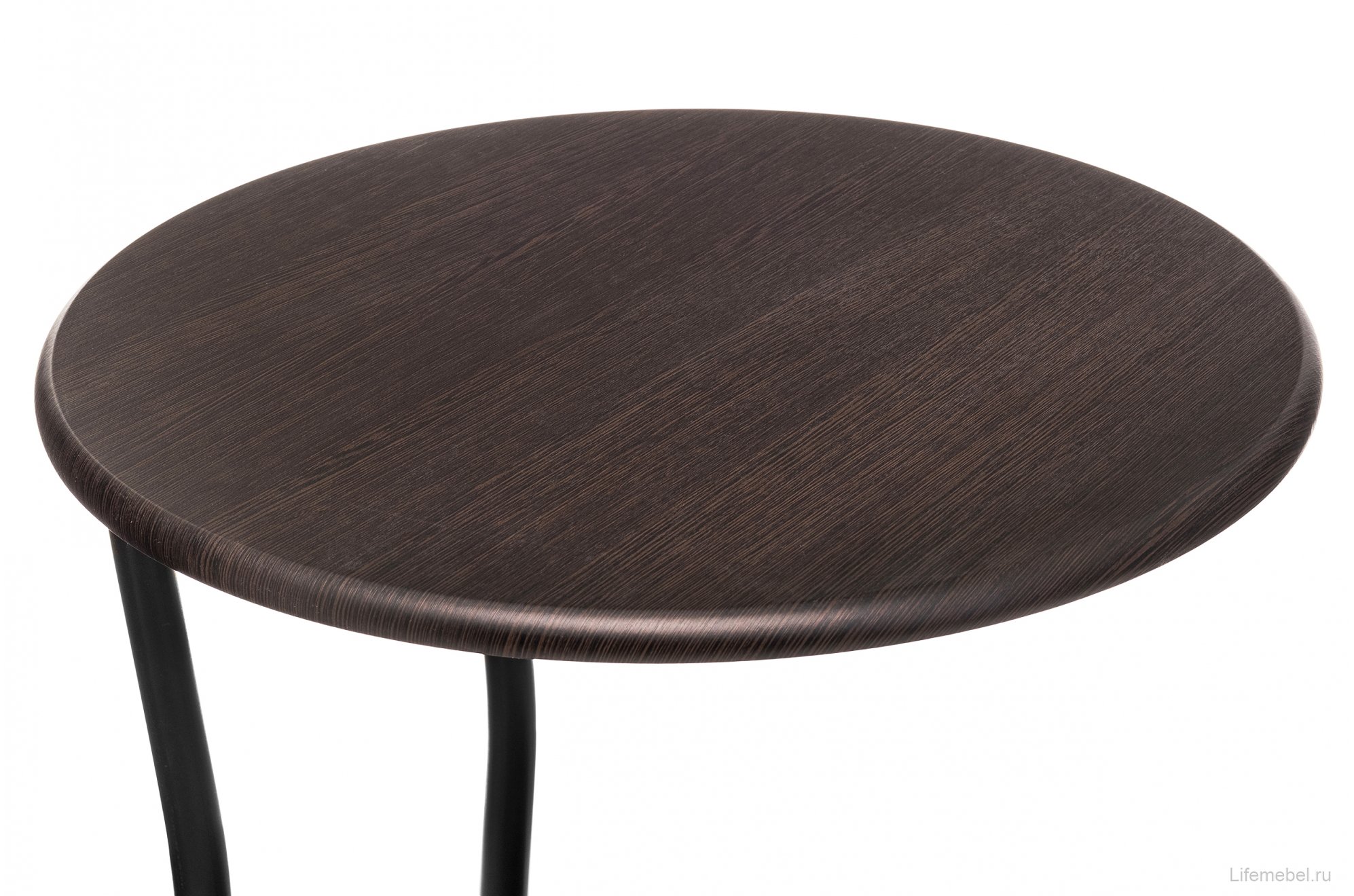 Журнальный столик Андромеда черный матовый / орех