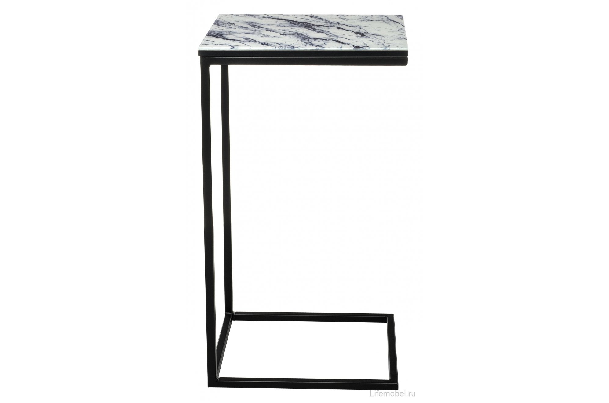 Журнальный столик Геркулес белый мрамор
