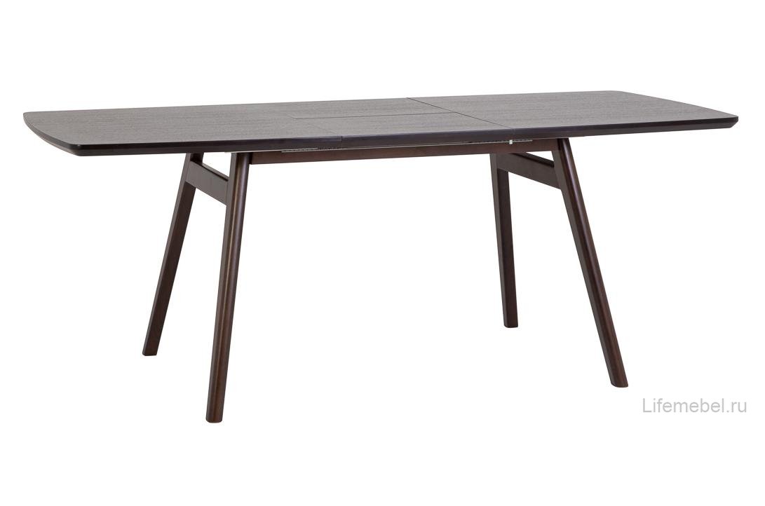 Деревянный стол Лондон 150 (200)х90х76 темный бук