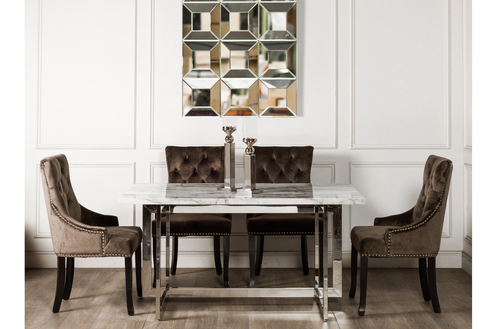 Стол 30F-987W5501-3 150 х 90 х 75 см белый