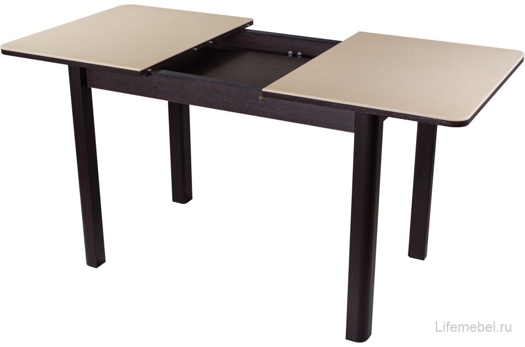 Стол Альфа ПР-М КМ венге / камень 06 / ножка 04 венге