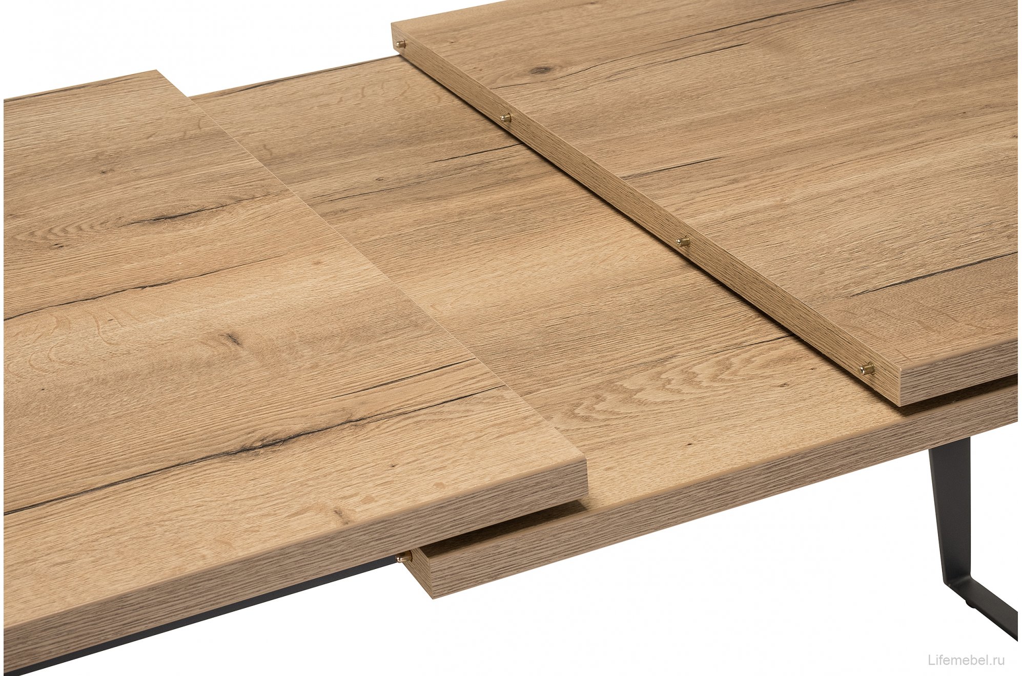 Стол Кхал галифакс натуральный / графит