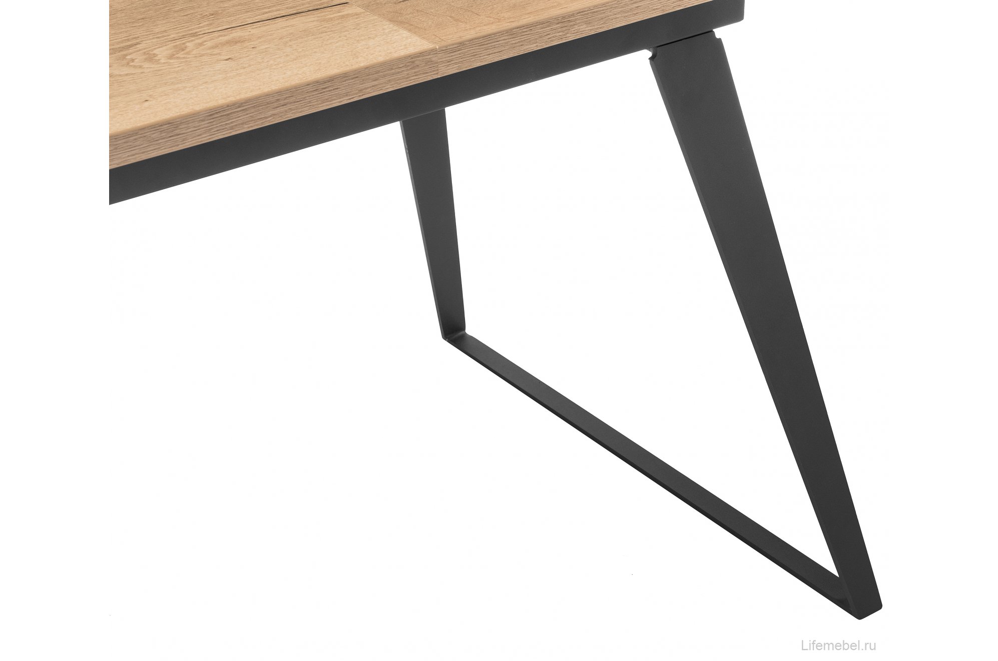 Стол Кхал галифакс натуральный / графит