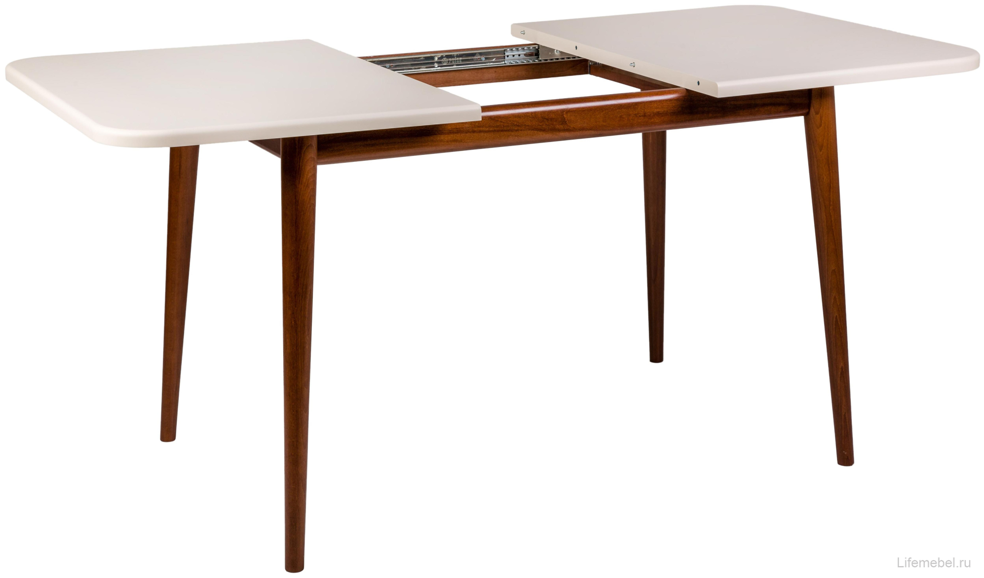 Деревянный стол Сканди бежевый