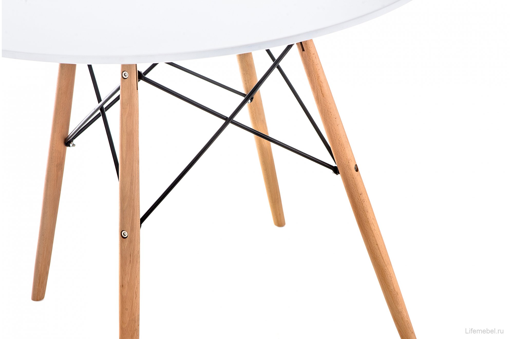 Стол Table 90 white / wood